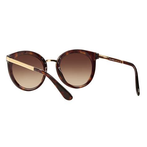 dolce and gabbana round sunglasses